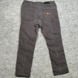 Off The Grid Trailblazer Taper Fit Pants Mens 36x30 Charcoal Grey Workwear